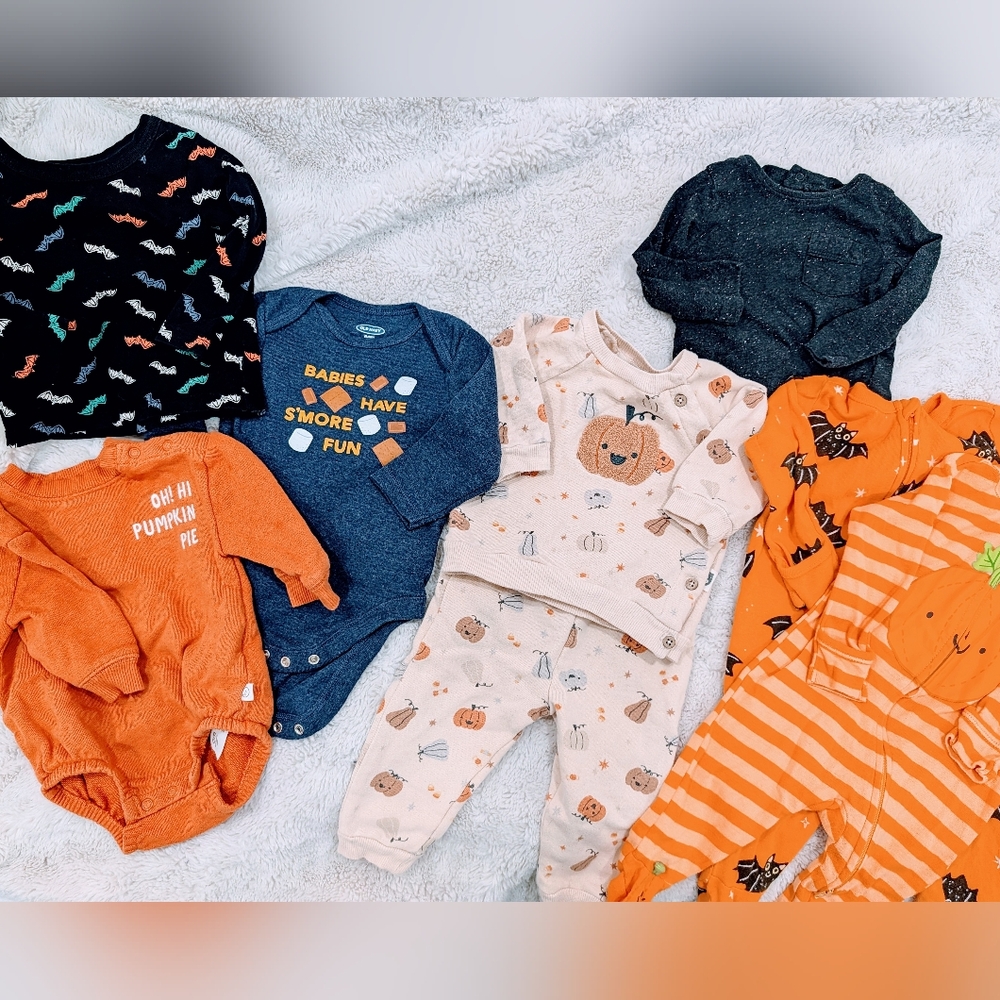 Adorable Fall/Halloween Baby Lot 3-6 Months